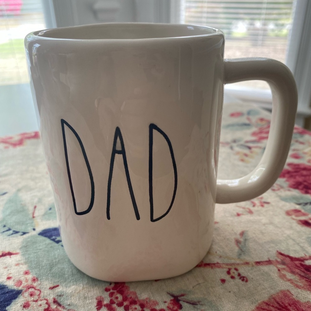 Rae Dunn brand “DAD” ceramic coffee mug